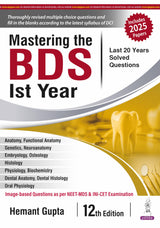 MASTERING THE BDS 1ST YEAR (LAST 20 YEARS SOLVED QUESTIONS) - Retail Maharaj