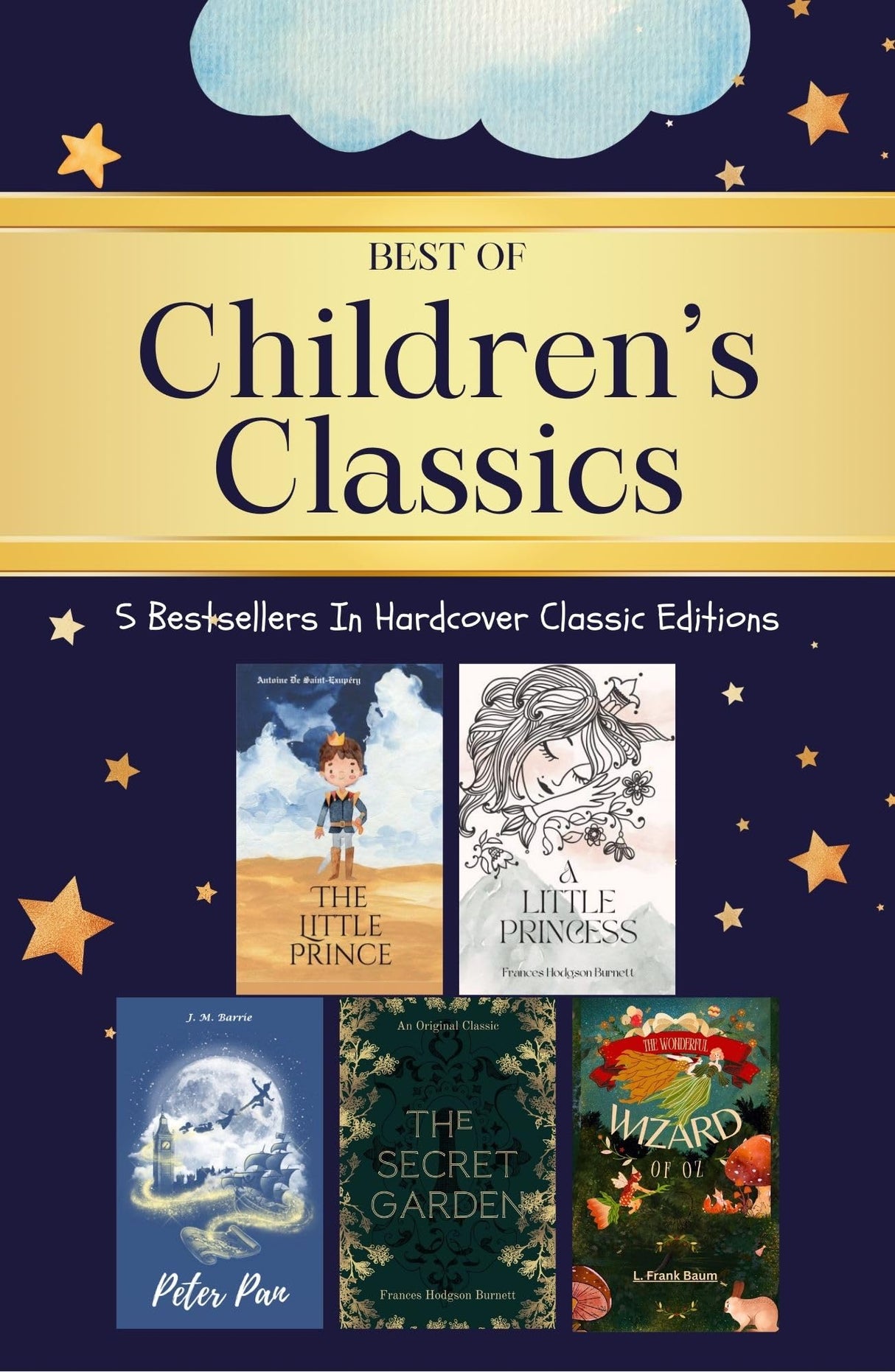 Best of Children's Classics : Perfect Gift Set for Kids (Set of 5 Books): Box set - Retail Maharaj