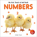 My First Book of Touch And Feel - Numbers : Touch And Feel Board Book For CHildren - Retail Maharaj