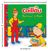 Caillou-Borrows a Book - Retail Maharaj