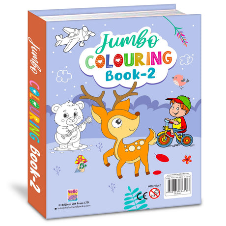 Jumbo Colouring Book 2 - Retail Maharaj