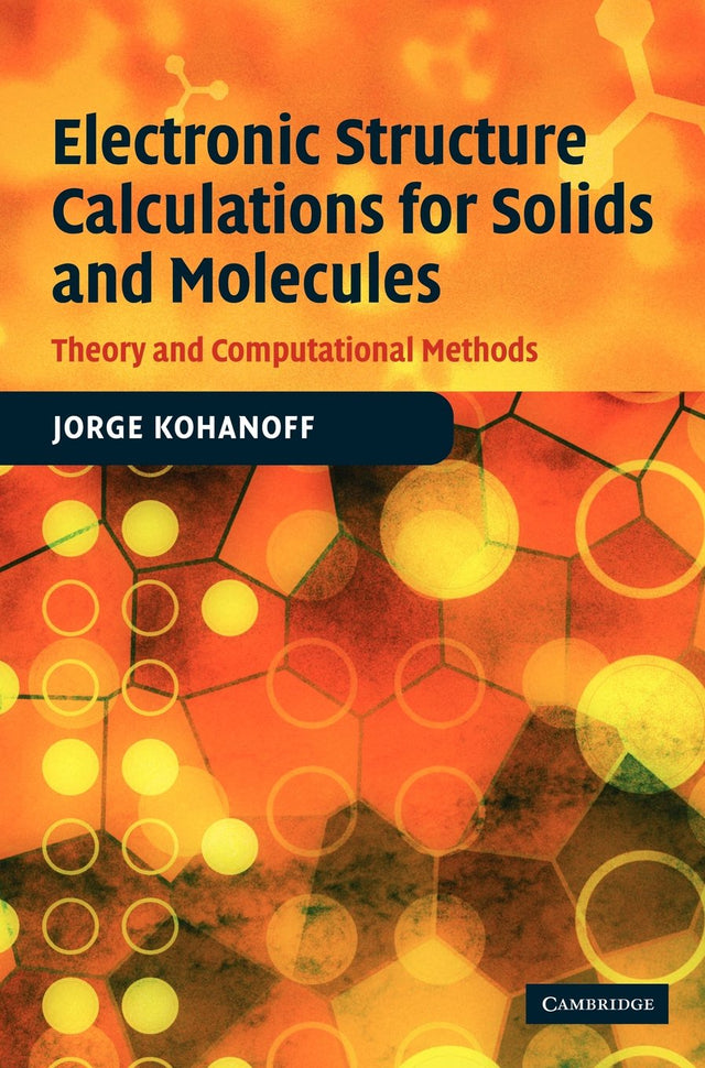 Electronic Structure Calculations for Solids and Molecules: Theory and Computational Methods - Retail Maharaj