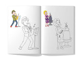 Little Artist Series People Around Us: Copy Colour Books - Retail Maharaj