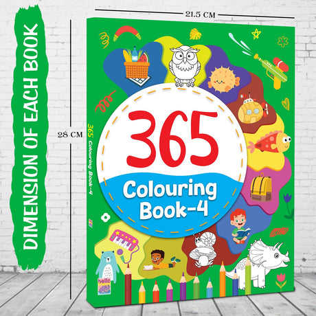 365 Colouring Book-4 - Retail Maharaj