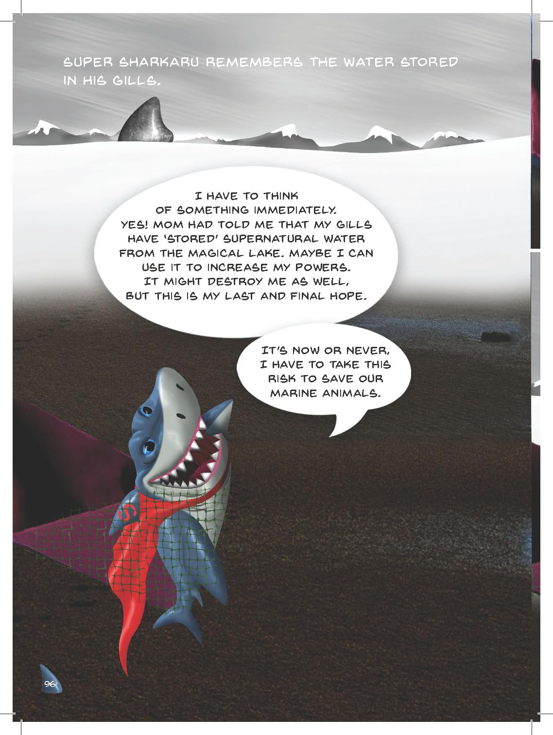 (Book 1) The Adventures of Super Sharkaru - The Shark That Flies - Retail Maharaj
