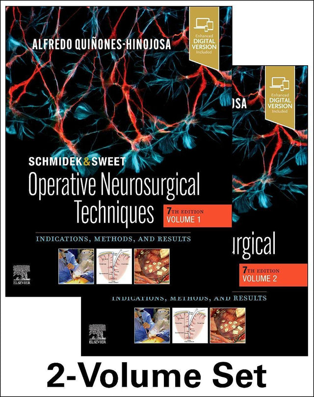 SCHMIDEK AND SWEET OPERATIVE NEUROSURGICAL TECHNIQUES INDICATIONS METHODS AND RESULTS 2 VOL SET 7ED (HB 2022) - Retail Maharaj