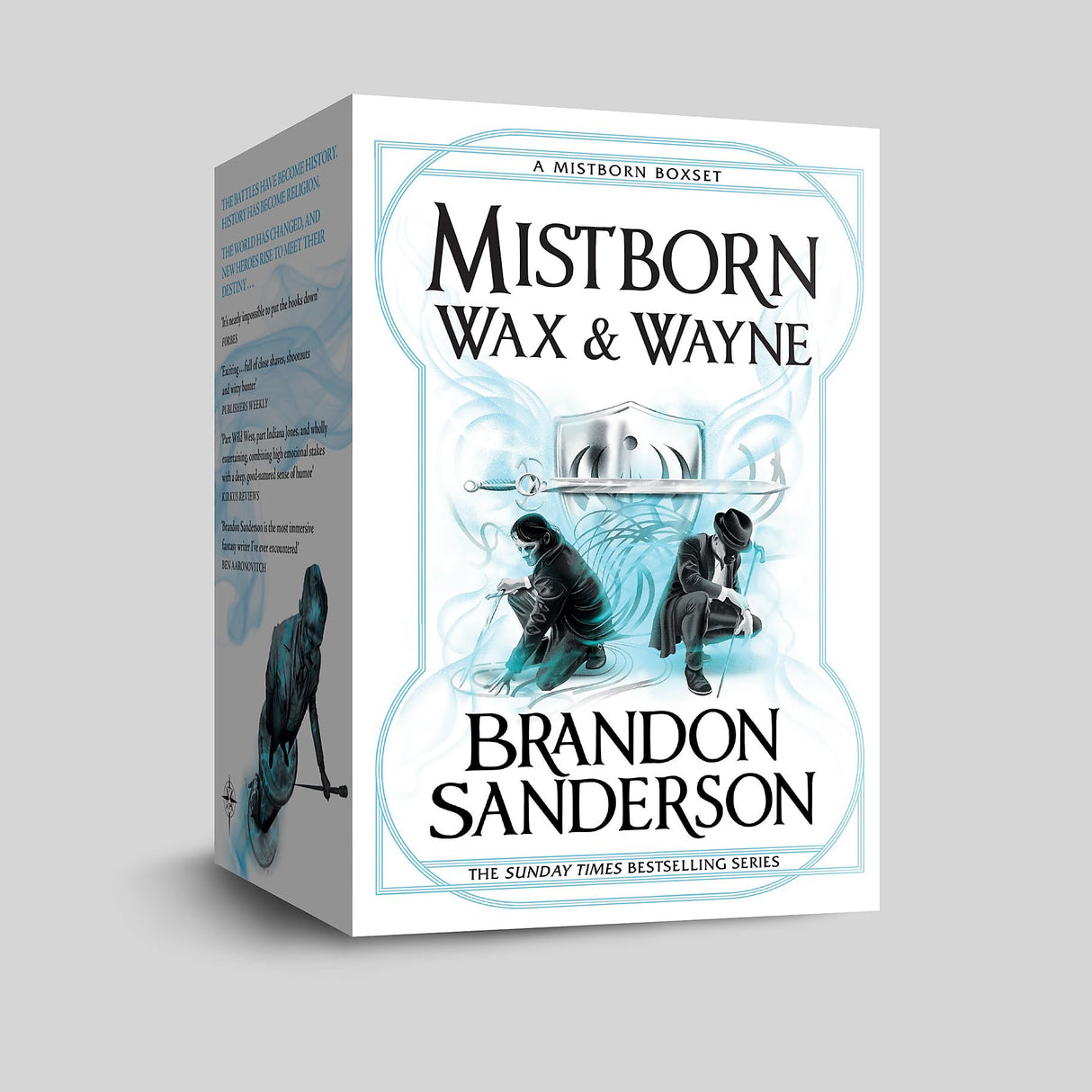 Mistborn Quartet Boxed Set: The Alloy of Law, Shadows of Self, The Bands of Mourning, The Lost Metal - Retail Maharaj