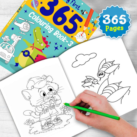 365 Colouring Book-3 - Retail Maharaj