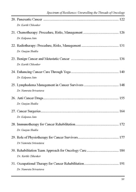 Spectrum of Resilience: Unravelling the Threads of Oncology - Retail Maharaj