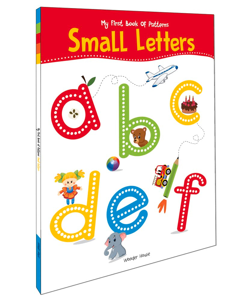 My First Book of Patterns: Small Letters – Write and Practice Line Patterns and Small Letters a to z | Pre-Writing and Alphabet Tracing Workbook for Kids Ages 3–5 | 2+ Hours of Early Learning Fun - Retail Maharaj