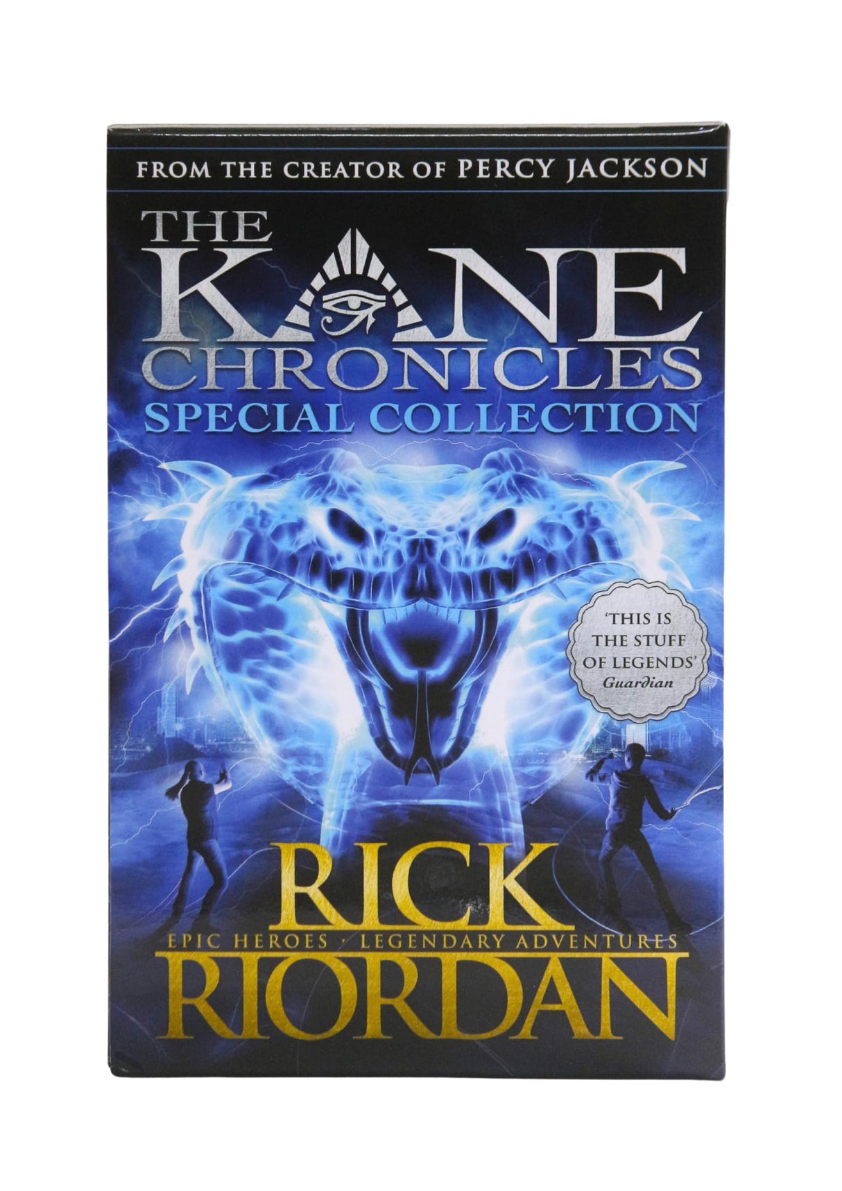 Percy Jackson and the Kane Chronicles: Special Collection 5 Books Boxset (The Kane Chronicles Trilogy, Demigods and Magicians, Magician's Manual) - Retail Maharaj