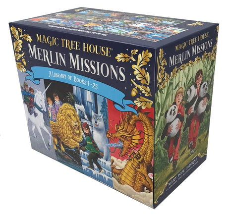 Magic Tree House Merlin Missions Books 1-25 Boxed Set - Retail Maharaj