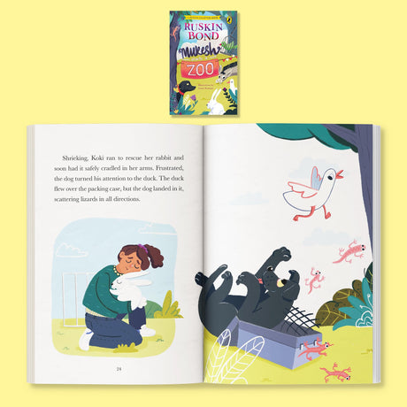 My First Animal Stories: Ruskin Bond Boxset (Set of 4) | Fun, Adventurous Animal-themed Humorous Tales | Perfect for Bedtime Reading and Classroom Storytelling | Ages 7+ - Retail Maharaj