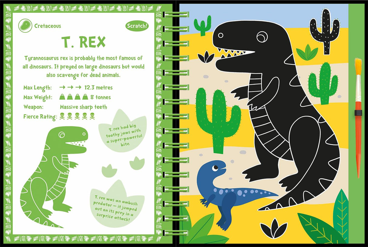 Scratch Paint & Colour-Dinosaurs - Retail Maharaj