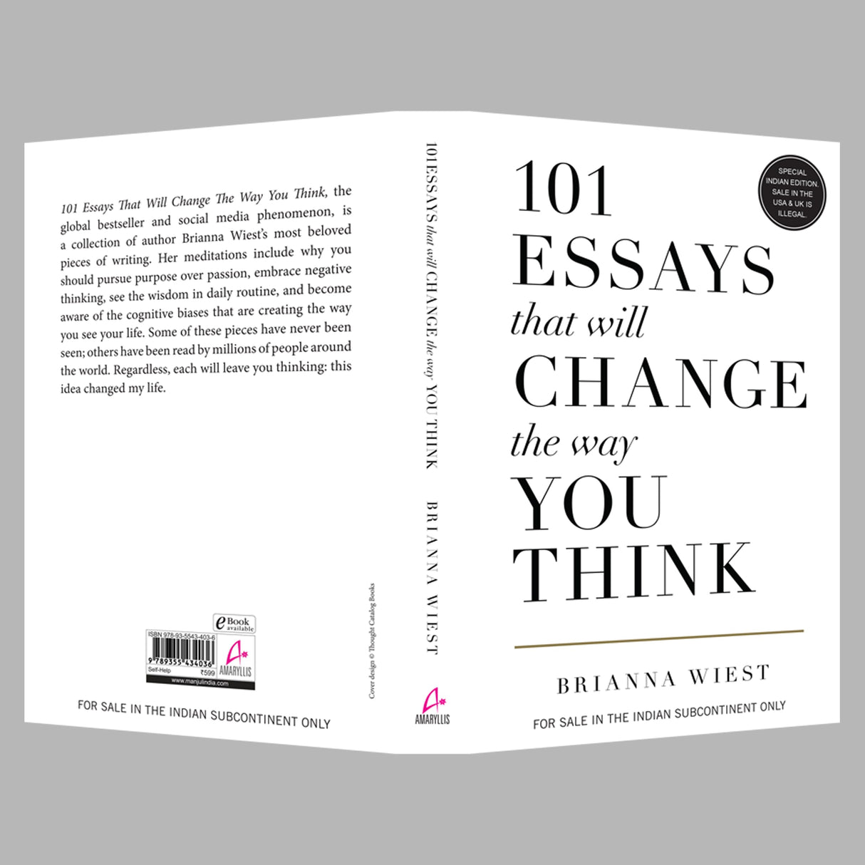 101 Essays That Will Change The Way You Think (English) - Retail Maharaj