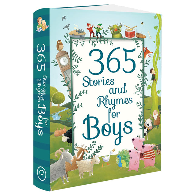 365 Stories & Rhymes for boys | Children's storyooks | Padded Storybooks | stories for children | Stories for boys - Retail Maharaj