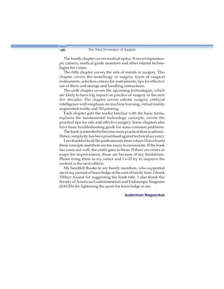 THE THIRD DIMENSION OF SURGERY FIVE CRITICAL TECHNOLOGIES DEMYSTIFIED FOR SAFER AND EASIER SURGERY (HB 2024) - Retail Maharaj