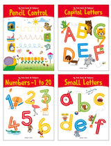 My First Super Boxset of Pencil Control and Patterns : Pack of 4 interactive activity books to practice Patterns, Numbers and Alphabet - Retail Maharaj