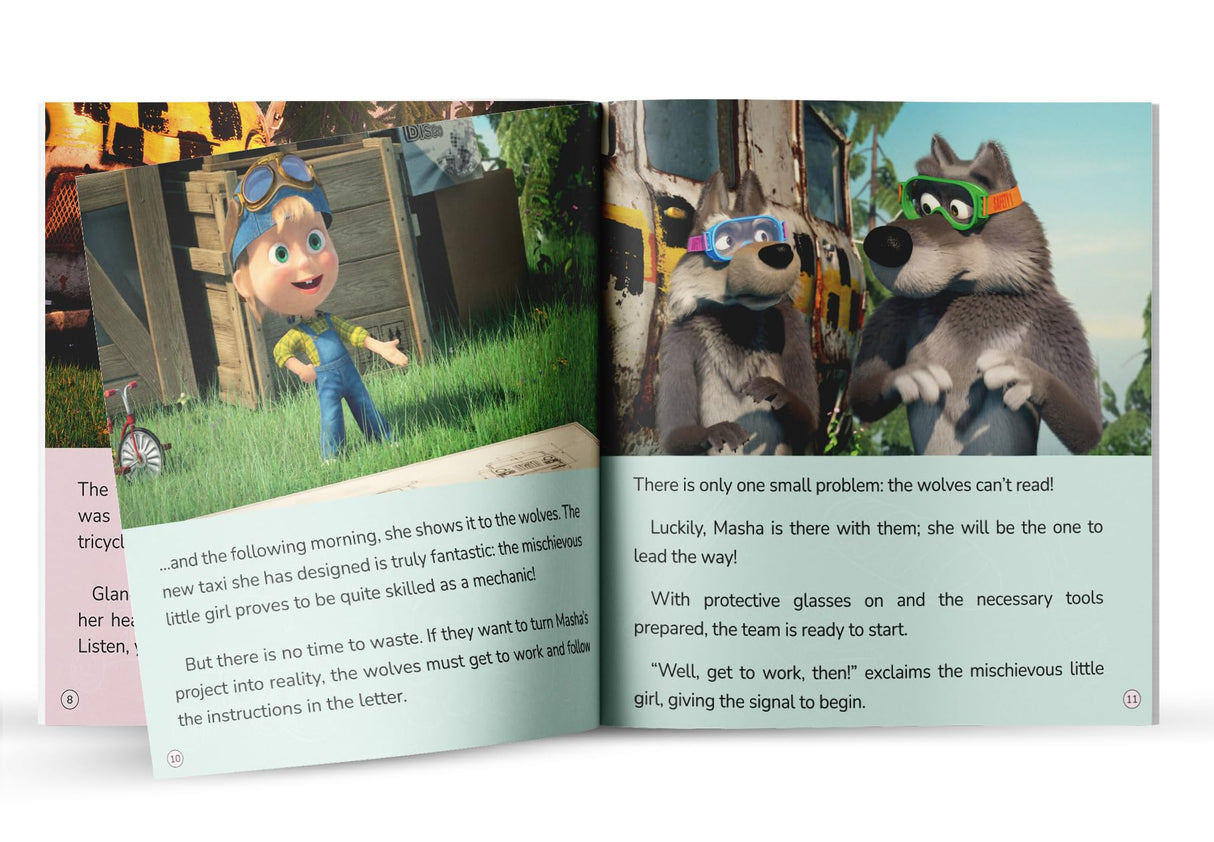 Masha and the Bear: Driving Lessons (Story Book) - Retail Maharaj