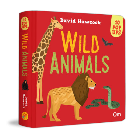 Pop Up Wild Animals Book for Children: 3D Interactive Wild Animals Pop-Up Book | Safari Adventure | Pop Up Journey with Lions, Elephants & More | ... Book for Kids; 3+ Ages (Pop-ups board books) - Retail Maharaj