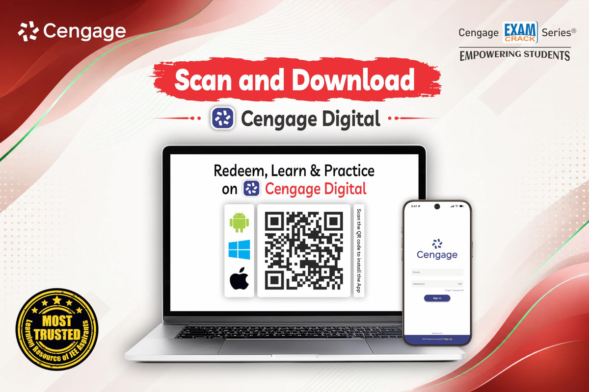 Cengage JEE (Advanced) Inorganic Chemistry Part 1 with Chapterwise Concept Videos & Online Assessments