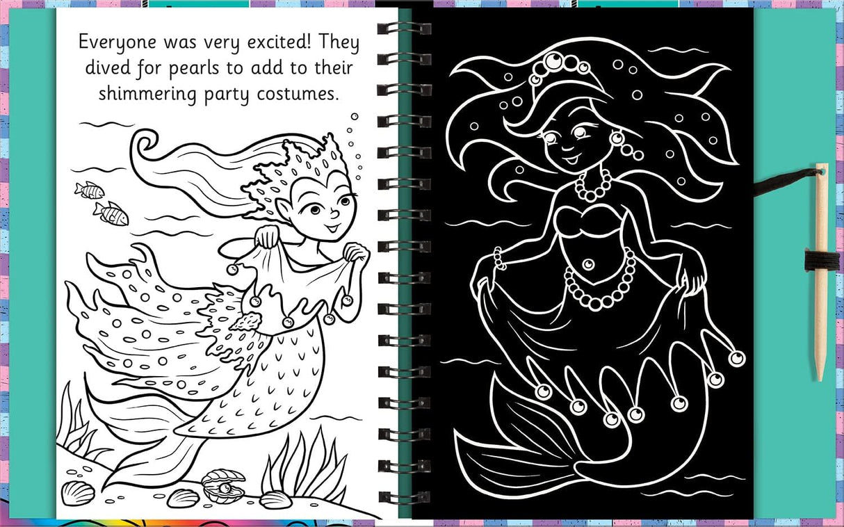 Scratch &'sketch Mermaids - Retail Maharaj