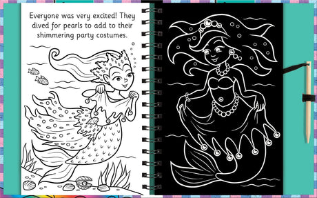 Scratch &'sketch Mermaids - Retail Maharaj