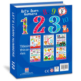 Hello Friend Books Let's Learn Giant Board Book: Numbers - Large Board Book with Beautifully Illustrated Images for Children to Learn - Retail Maharaj