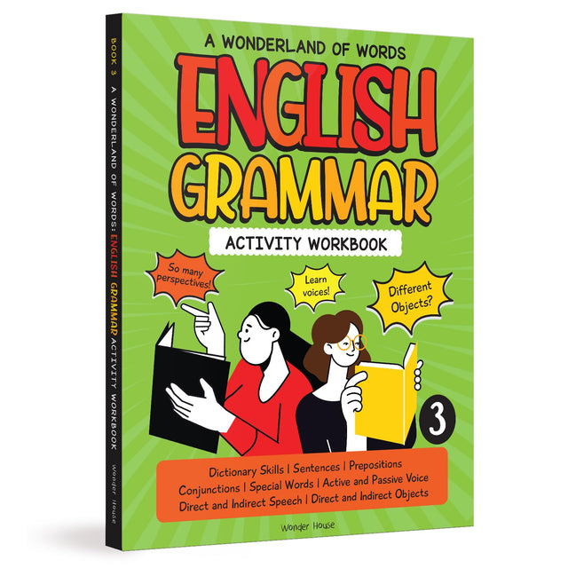 A Wonderland Of Words: English Grammar - Level 3 Activity Workbook - Retail Maharaj