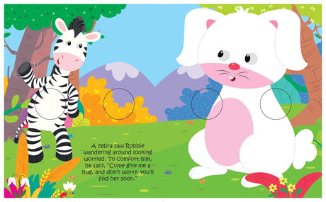 Booktopus Hug Me Hand Puppet Board Book - Little Bunny Interactive Bedtime Story with Soft Arms - Early Learning Books for Kids 4+ Years - (Hug Me Board Book) - Retail Maharaj