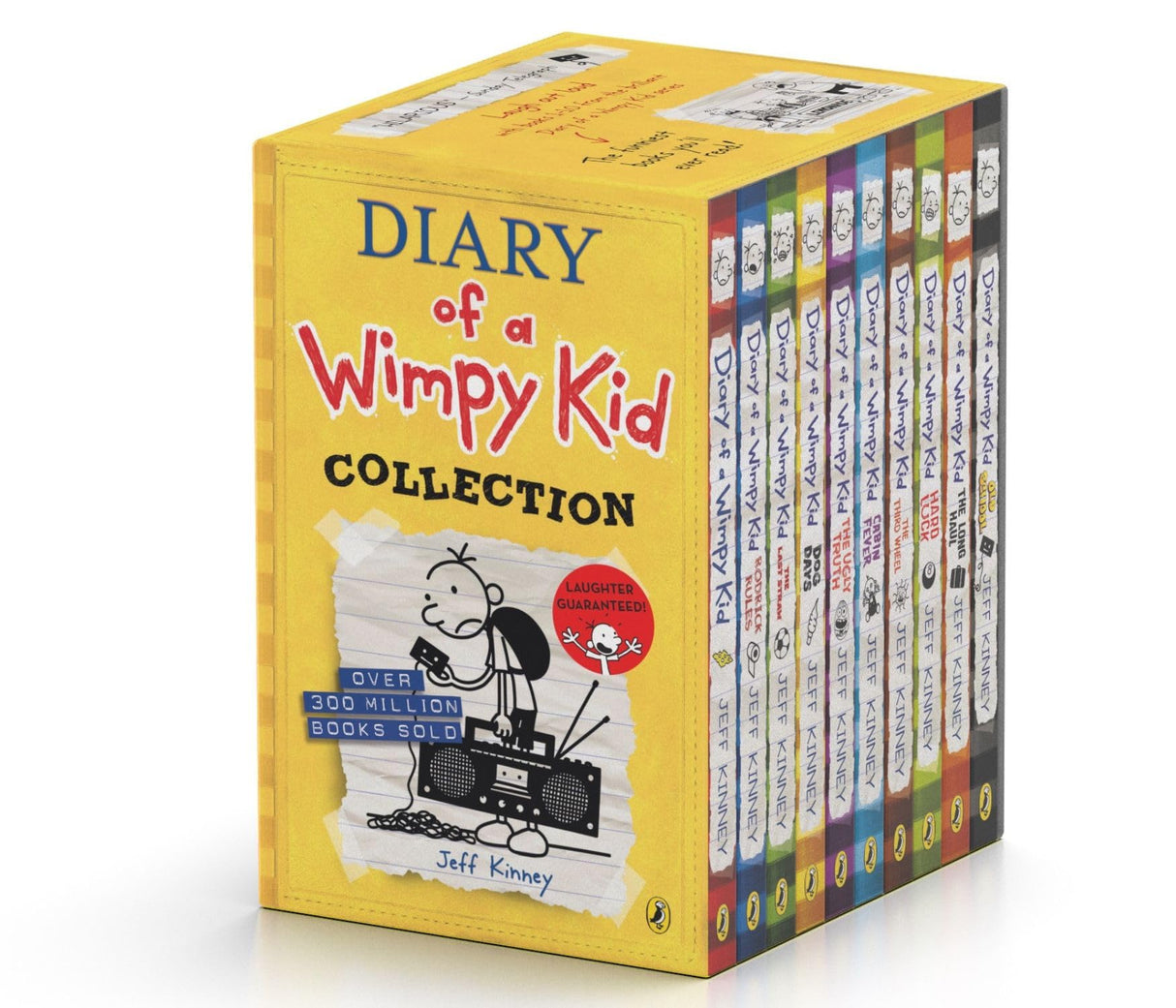Diary of a Wimpy Kid Boxset: 10 Books Collection (Books 1-10) | #1 International Bestselling Series | 250+ Million Copy Bestseller | Ages 8+ Years - Retail Maharaj