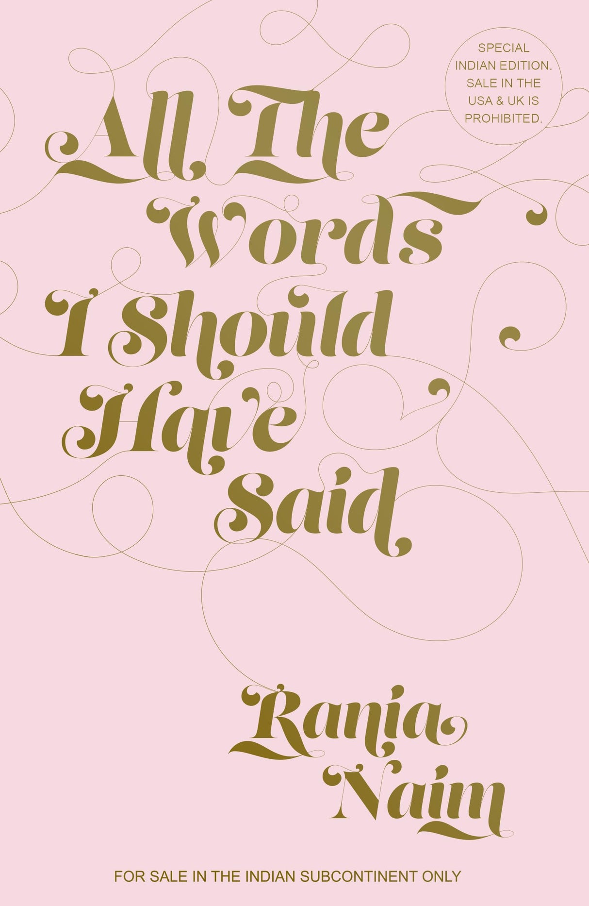 All the Words I should Have Said (English) - Retail Maharaj