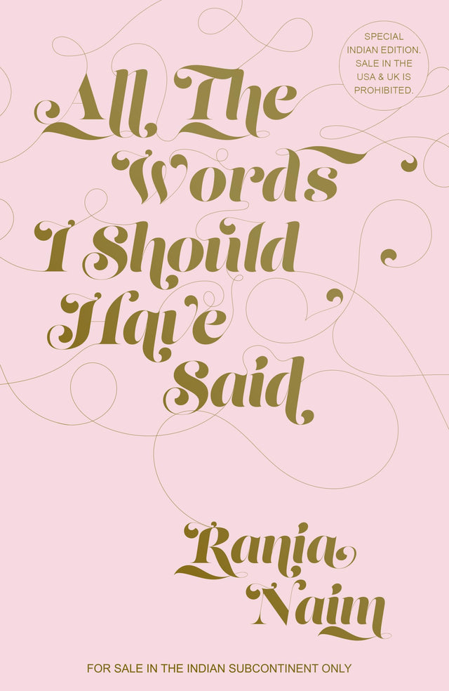 All the Words I should Have Said (English) - Retail Maharaj