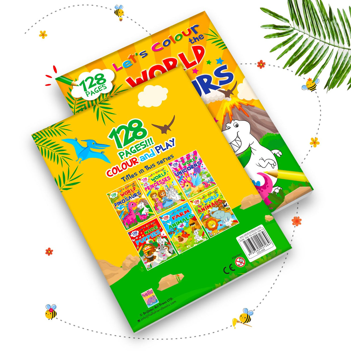 Let’s Colour the World of Dinosaurs: Activity & Colouring Book for Kids Ages 3–9 | Perfect Gift for Drawing, Painting & Creativity | Premium Paper Quality - Retail Maharaj