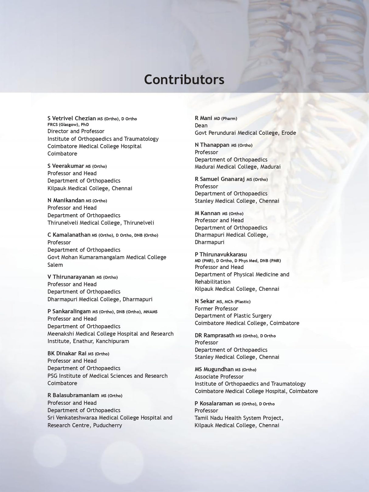 Vetrivel Textbook of Orthopaedics, 2/e - 2024 - Retail Maharaj