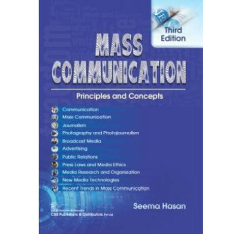 MASS COMMUNICATION PRINCIPLES AND CONCEPTS 3ED (PB 2022) - Retail Maharaj