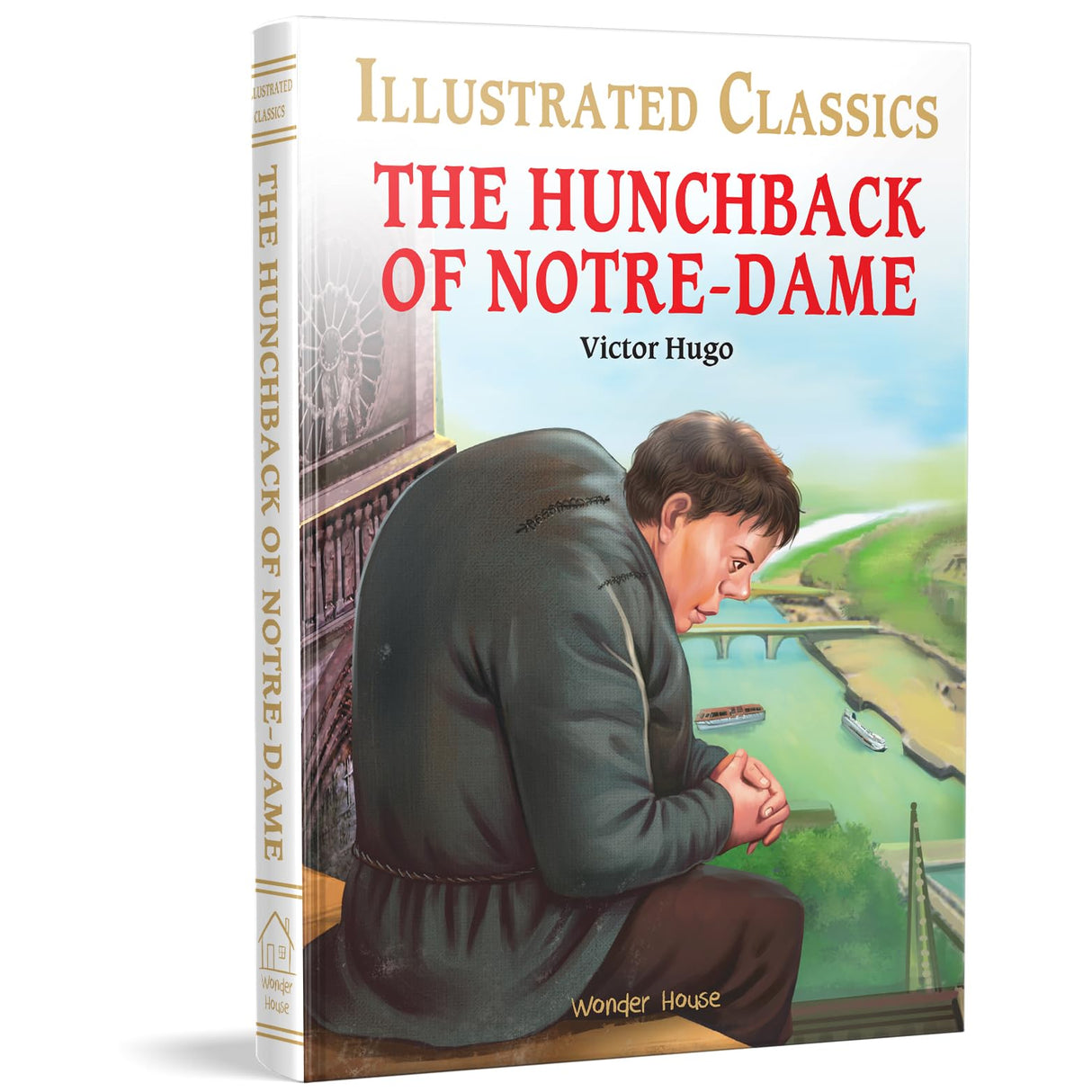 The Hunchback of Notre-Dame for Kids : Illustrated Abridged Children Classic English Novel with Review Questions - Retail Maharaj