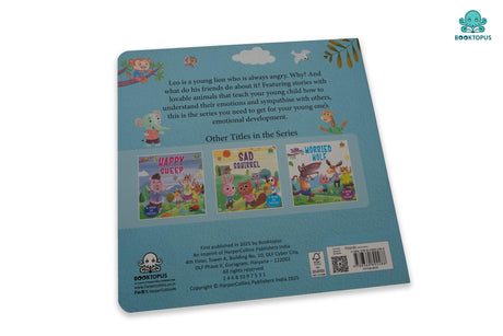 The Angry Lion Emotion Board Book - Retail Maharaj