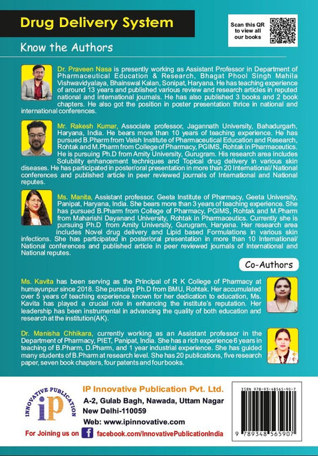 Drug Delivery System for the Students of M.Pharm 1 Semester (First Edition, 2025) - Retail Maharaj