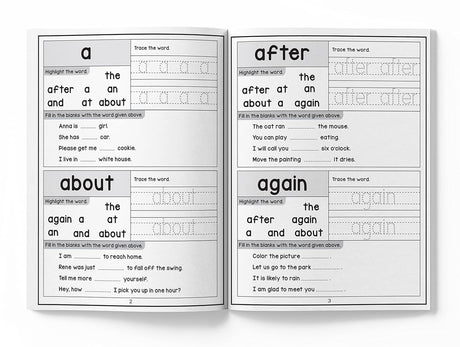 201 Sight Words and Sentences: Activity Book for Children | 800+ Sentences to Read and Practice | Ages 5–8 | 5+ Hours of Learning and Fun - Retail Maharaj