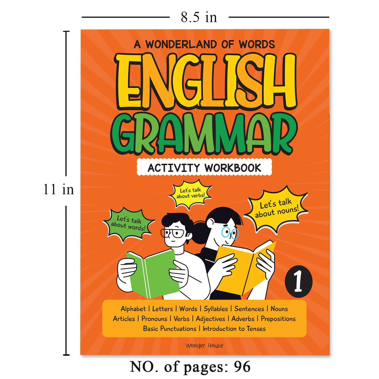 A Wonderland Of Words: English Grammar - Level 1 Activity Workbook - Retail Maharaj