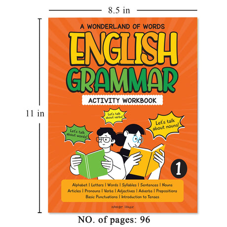 A Wonderland Of Words: English Grammar - Level 1 Activity Workbook - Retail Maharaj