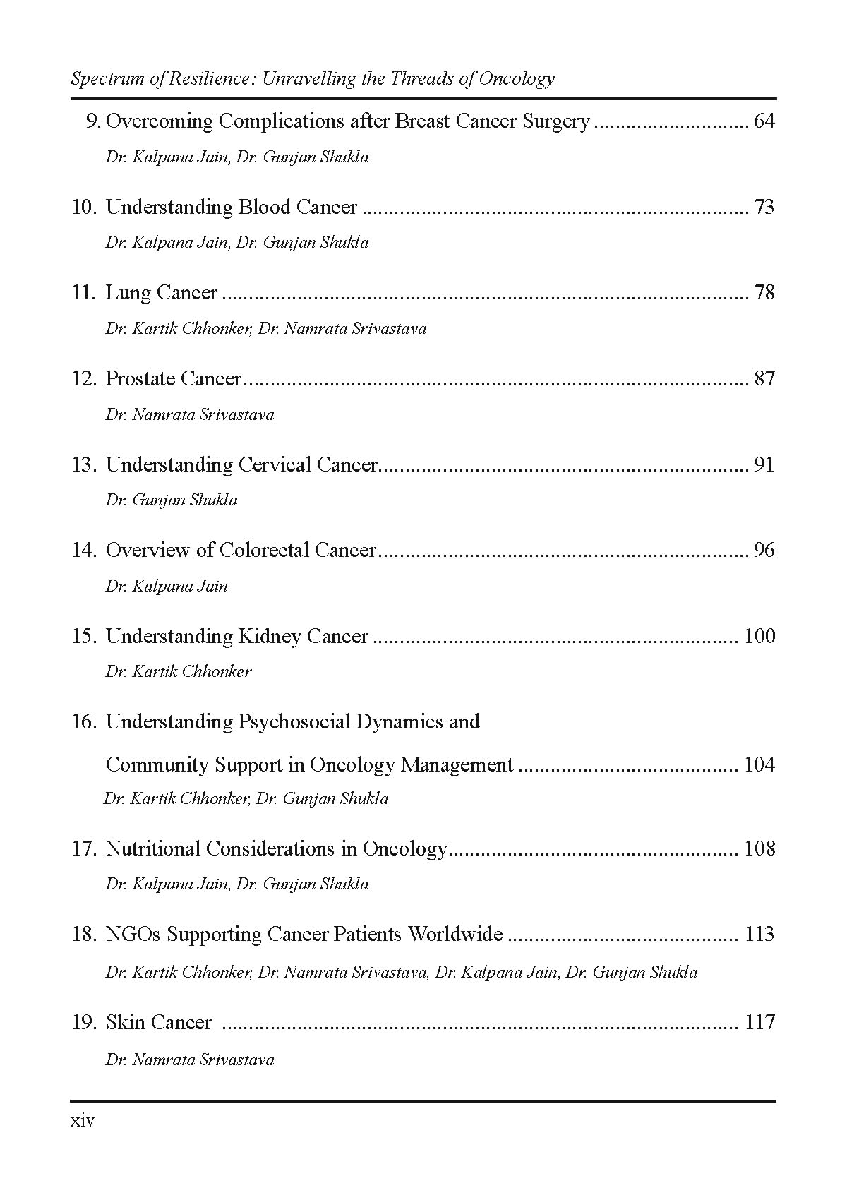 Spectrum of Resilience: Unravelling the Threads of Oncology - Retail Maharaj