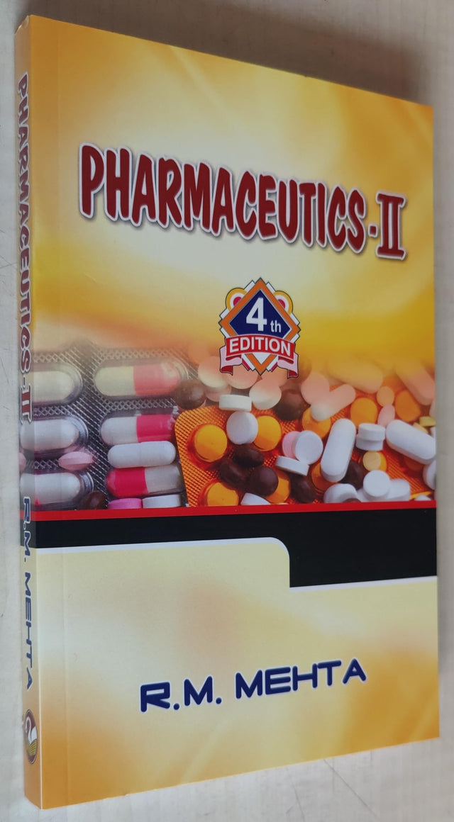 Pharmaceutics - II [paperback] Rm Mehta… - Retail Maharaj