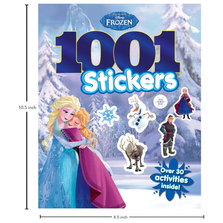 Disney Frozen 1001 Stickers Book | Many Activities with Stickers for Kids - Retail Maharaj