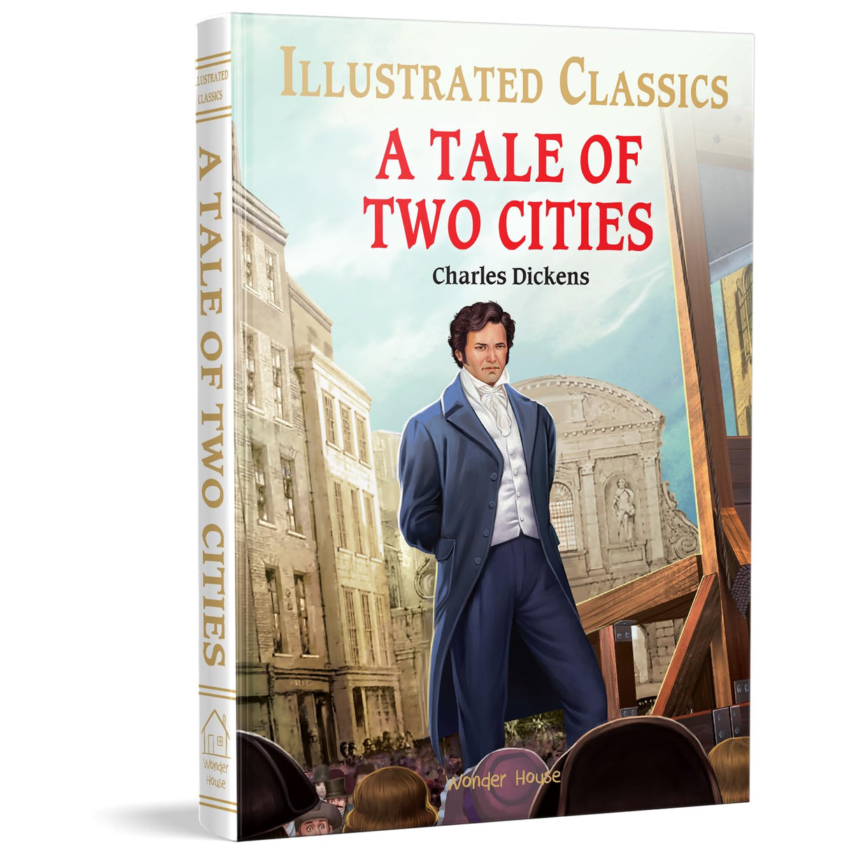 A Tale of Two Cities : Illustrated Abridged Children Classics English Novel with Review Questions - Retail Maharaj
