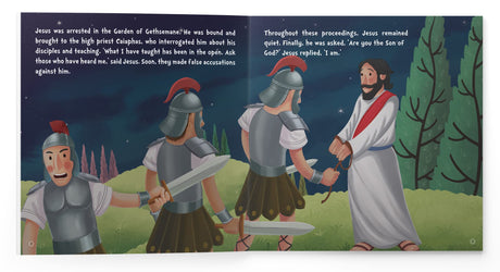My First Illustrated Bible Story: Jesus Arrested and Tried - Retail Maharaj