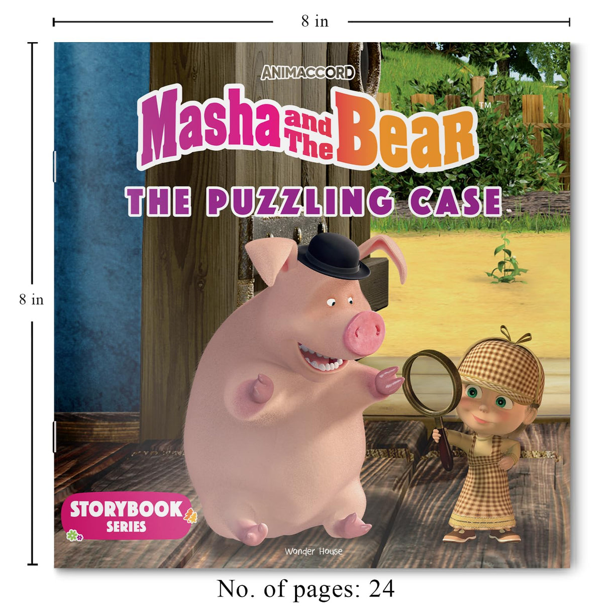 Masha and the Bear: The Puzzling Case (Story Book) - Retail Maharaj