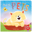 Slide And See - Meet The Pets : Sliding Novelty Board Book For Kids - Retail Maharaj