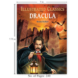 Dracula : llustrated Abridged Children Classic English Novel with Review Questions (Hardback) - Retail Maharaj